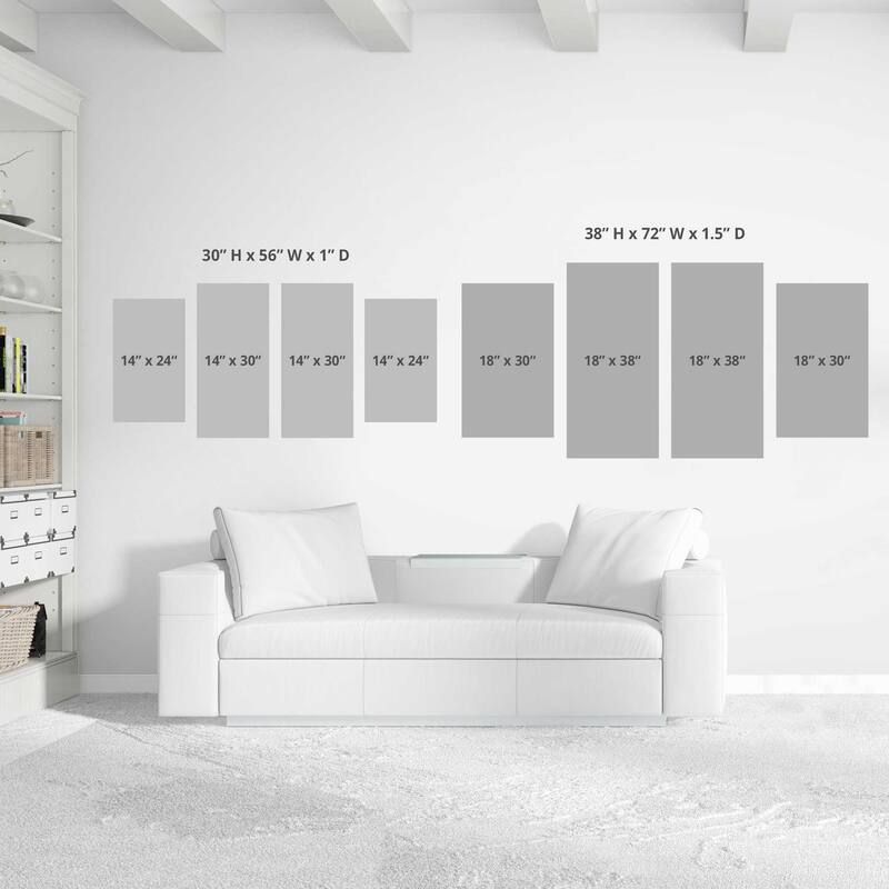 "Constructed Dreams IX" by Nikita Mann Print on Canvas Set of 4 Bed